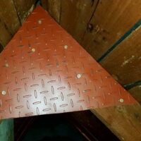 Dachgiebel Verstrebung