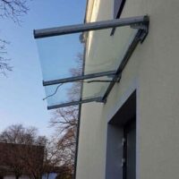 Glas Eingangs Überdachung 1